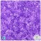 BeadTin Light Amethyst Transparent 10mm SunBurst Plastic Craft Beads (450pcs)